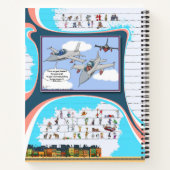 Toe’s Town Comic | Spiral Notebook ノートブック (裏面)