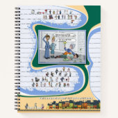 Toe’s Town Comic | Spiral Notebook ノートブック (正面)