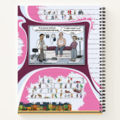 Toe’s Town Comic | Spiral Notebook ノートブック (裏面)