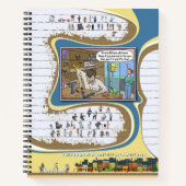 Toe’s Town Comic | Spiral Notebook ノートブック (正面)