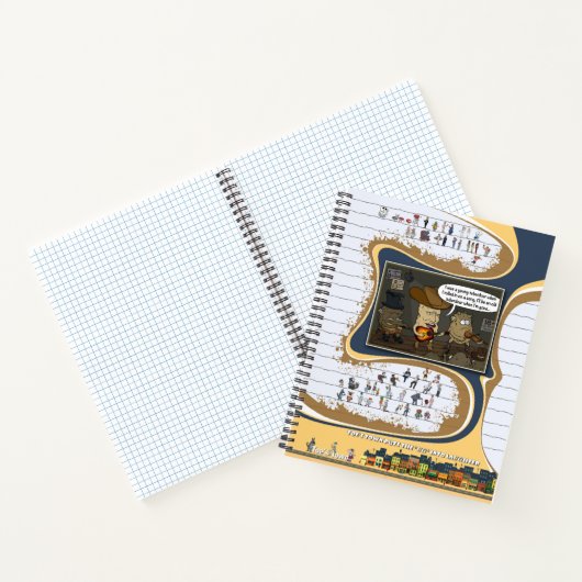 Toe’s Town Comic | Spiral Notebook ノートブック (内部)