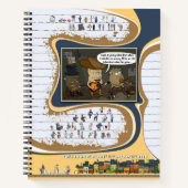 Toe’s Town Comic | Spiral Notebook ノートブック (正面)