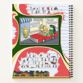 Toe’s Town Comic | Spiral Notebook ノートブック (裏面)