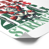 Toes 2バーT2Bおもしろいクリスマスバージョンフィットネス条件 ポスター (角)