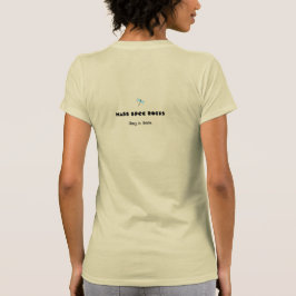 TOFレディのTシャツカスタムと文字の裏 Tシャツ