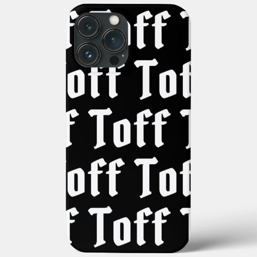 Toff Case-Mate iPhone カバー (裏面)