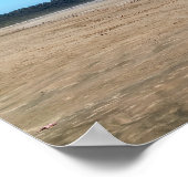 Tofinoの長いビーチ- BC,カナダ ポスター (角)