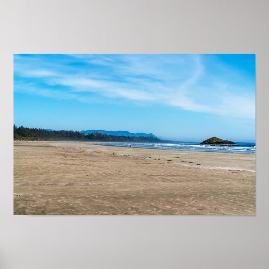 Tofinoの長いビーチ- BC,カナダ ポスター (正面)