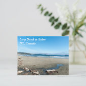 Tofinoの長いビーチ- BC，カナダ ポストカード (スタンド正面)