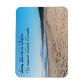 Tofinoの長いビーチ- BC,カナダ マグネット (縦)