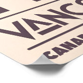 Tofino Coastal Art Print Surfer, Pine Forest ポスター (角)