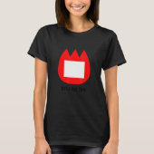 Tofu on fire tシャツ (正面)