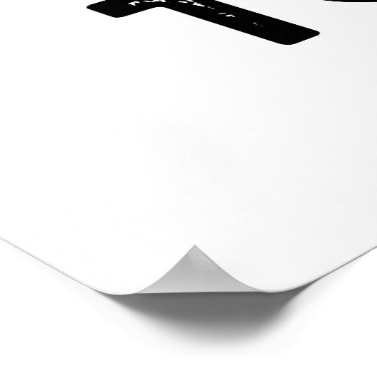 Tofut Funny Tofu Pun  ポスター (角)