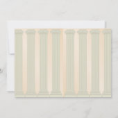  togaパーティー 誕生日 ローマのイーヴィ 古代の写真 招待状 (裏面)