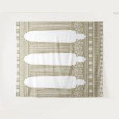 Toga Party Photo Backdrop with columns タペストリー (正面(横))