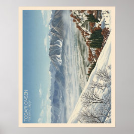 Togari Onsen Nagano, Japan - Art Print ポスター