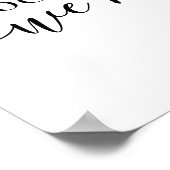 Together パーソナライズされた Loveハート11フォトコラージュ ポスター (角)