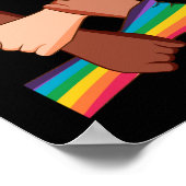 Together Black Lives Matter ポスター (角)