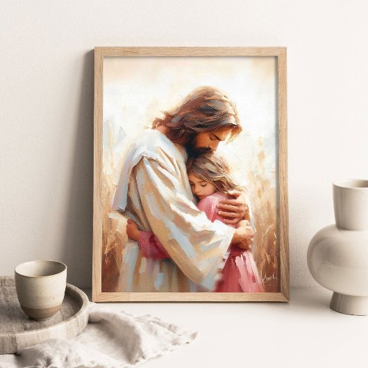 Together, Christian Art, Jesus and Girl, Jesus and ポスター
