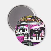 Together Cocoa Village jGibney The MUSEUM Zazzle マグネット (正面/裏面)