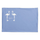 Together Flamingoカップル枕ケース 枕カバー (裏面)