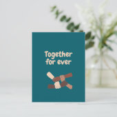 Together for ever - life quotes シーズンポストカード (スタンド正面)