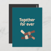 Together for ever - life quotes ポストカード (正面/裏面)