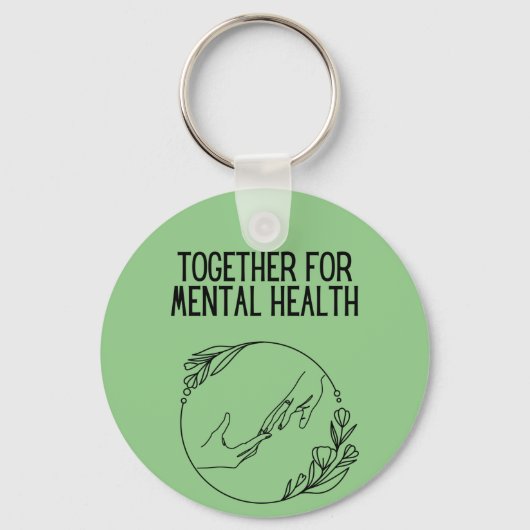 Together For Mental Health キーホルダー (正面)