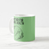 Together For Mental Health コーヒーマグカップ (正面左)