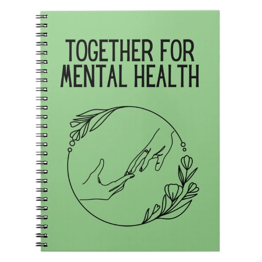 Together For Mental Health ノートブック (正面)