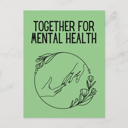 Together For Mental Health ポストカード (正面)
