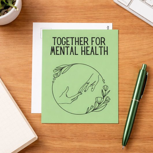 Together For Mental Health ポストカード
