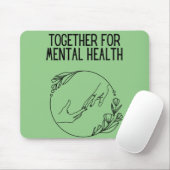 Together For Mental Health マウスパッド (マウス)