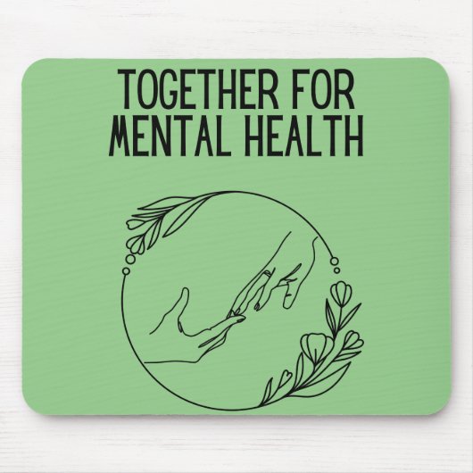Together For Mental Health マウスパッド (正面)