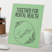 Together For Mental Health 台座サイン (インサイチュ)