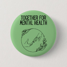 Together For Mental Health 缶バッジ