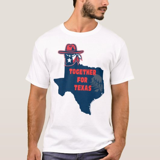 Together for Texas T-Shirt – Unity Pride Tee  Tシャツ (正面)