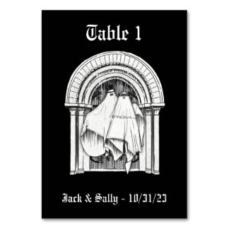 Together Forever幽霊新郎新婦テーブル番号 テーブルナンバー