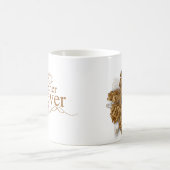 "Together Forever"ヴィンテージギルド金ゴールドフォトフレーム コーヒーマグカップ (中央)