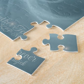 Together Forever AIファンタジーデジタルアートプリント ジグソーパズル (側面)