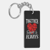 Together Forever & Always - Eternal Love引用文 キーホルダー (正面左)