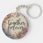 Together Forever Circle キーホルダー (裏面)