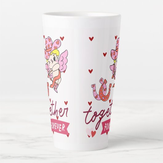 TOGETHER FOREVER COUNTRY STYLE  カフェラテマグ (正面)