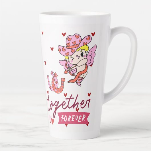 TOGETHER FOREVER COUNTRY STYLE  カフェラテマグ (右)