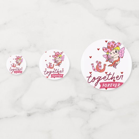 TOGETHER FOREVER COUNTRY STYLE  コンフェッティ (裏面)