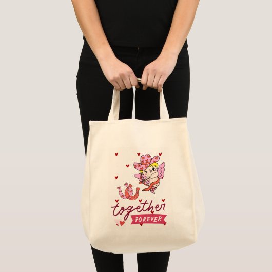 TOGETHER FOREVER COUNTRY STYLE トートバッグ (正面(商品))