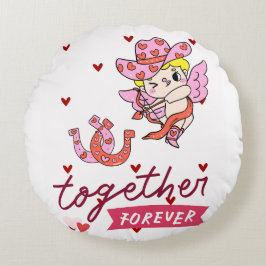 TOGETHER FOREVER COUNTRY STYLE ラウンドクッション