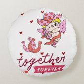 TOGETHER FOREVER COUNTRY STYLE  ラウンドクッション (裏面)