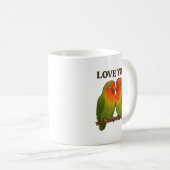 Together Forever Lovebirds - Mugs & Cups コーヒーマグカップ (正面右)