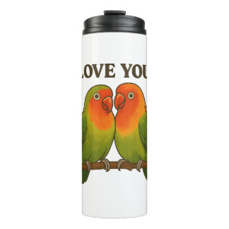 Together Forever Lovebirds Thermal Tumbler タンブラー
